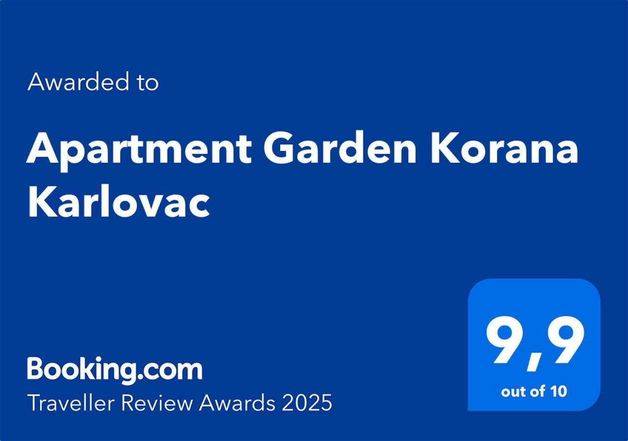 Apartment Garden Korana Karlovac Dış mekan fotoğraf